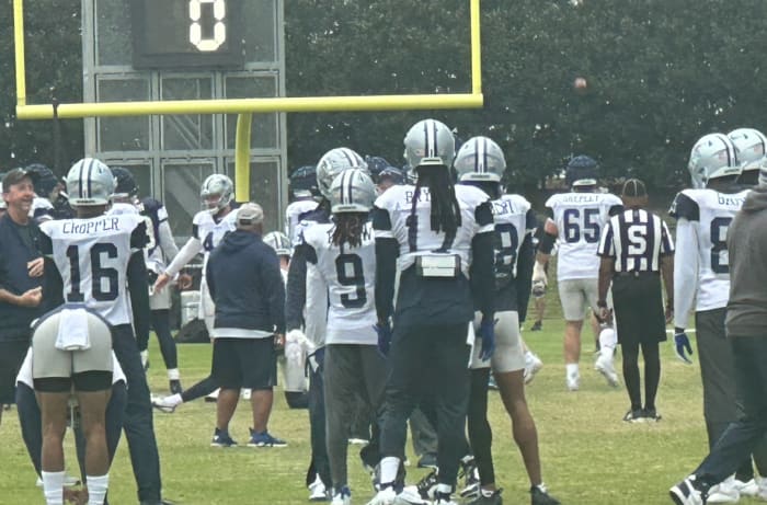 Dallas Cowboys practice